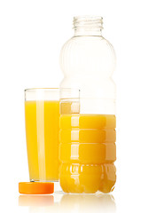 Image showing Bottle of juice