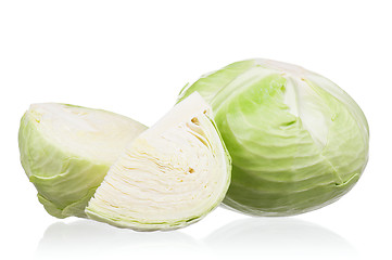 Image showing Fresh cabbage