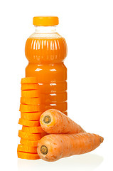 Image showing Carrot juice