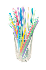 Image showing Cocktail straws