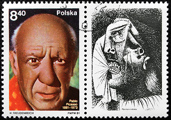 Image showing Picasso Stamp