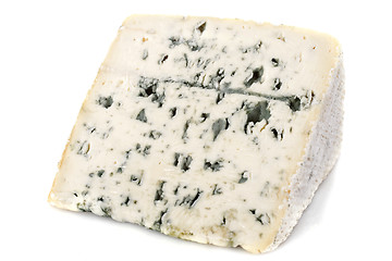 Image showing Piece of blue cheese