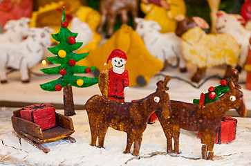 Image showing Christmas Ginger Bread Scene