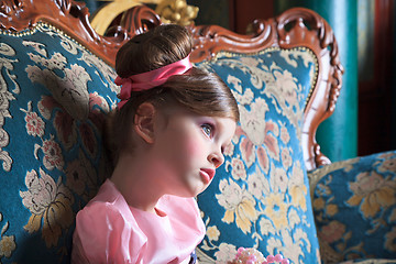 Image showing Girl in pink