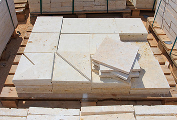 Image showing Limestone blocks