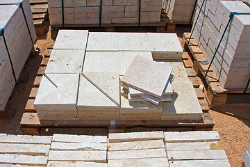 Image showing Limestone blocks