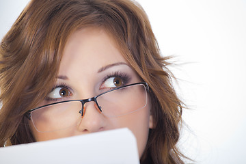 Image showing Girl with glasses