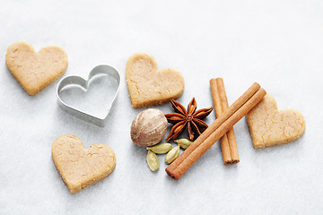 Image showing Christmas baking