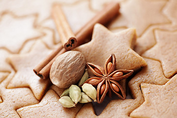 Image showing Christmas baking