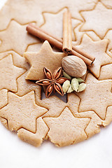 Image showing Christmas baking