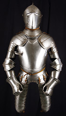 Image showing Armour of the medieval knight