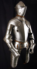 Image showing Armour of the medieval knight