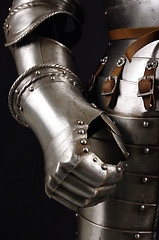 Image showing Armour of the medieval knight
