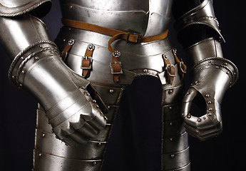 Image showing Armour of the medieval knight