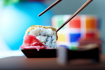 Image showing Sushi