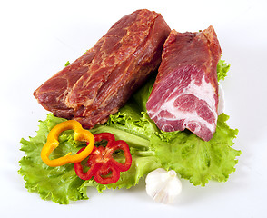 Image showing Smoked meat