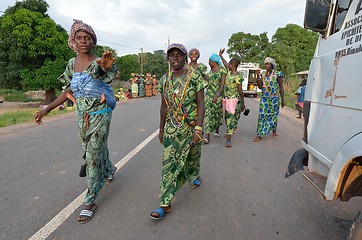 Image showing African women