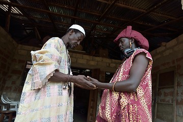 Image showing African men