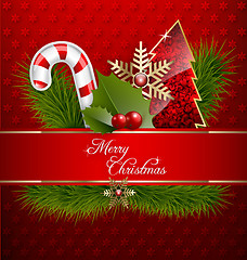 Image showing Merry Christmas Background