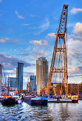 Image showing The Port of Rotterdam