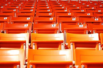 Image showing Stadium Seats