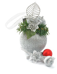 Image showing Christmas Baubles