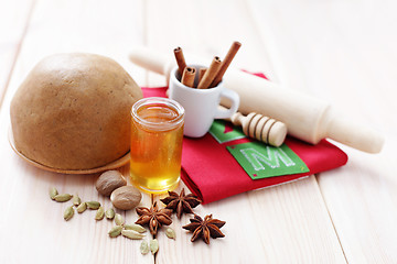 Image showing Christmas baking