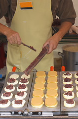 Image showing Japanese festival cookies