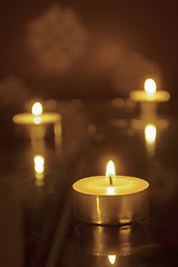 Image showing three candles