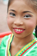 Image showing Portrait of a Thai girl