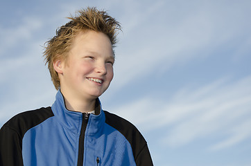 Image showing Laughing teenager