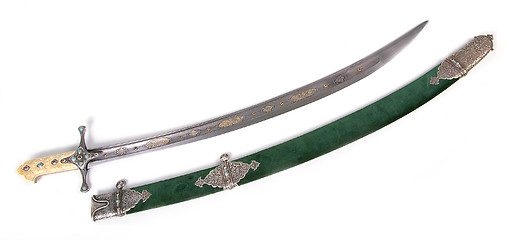 Image showing Ancient sabre.