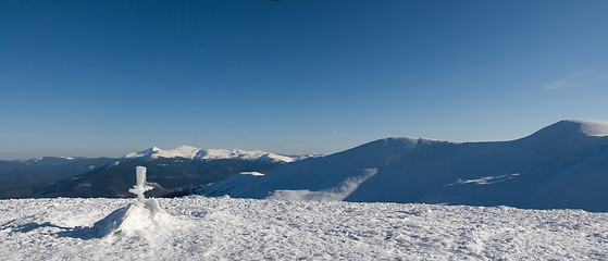 Image showing View to Hoverla