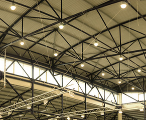 Image showing Roof of exibition hall