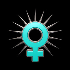 Image showing female symbol