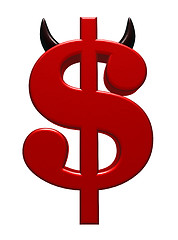 Image showing dollar devil