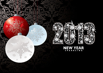 Image showing Christmas new year 2013