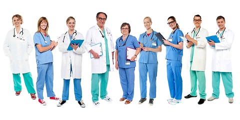 Image showing Group of medical experts at your service