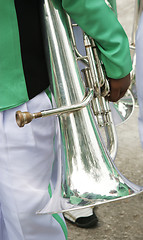 Image showing Trombone player