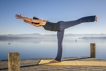 Image showing yoga woman