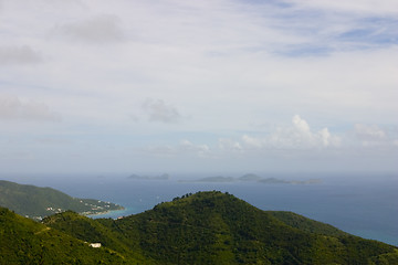 Image showing Lagoon on caribbean sea