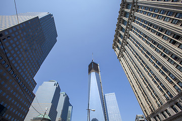 Image showing NEW YORK CITY - August 30: The construction of NYC's World Trade