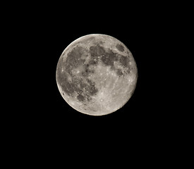 Image showing True Full Moon