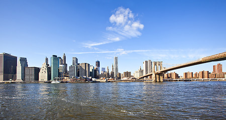 Image showing Manhattan skyline