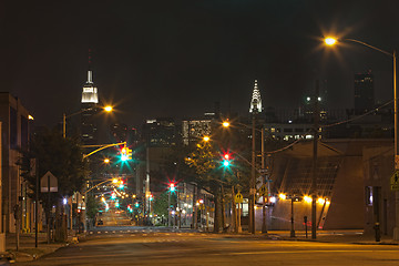 Image showing New York at night