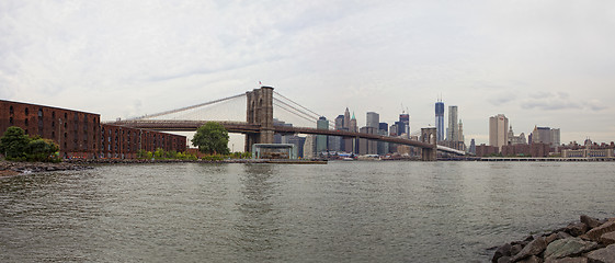 Image showing Manhattan skyline