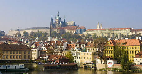 Image showing Prague. Red roofs