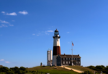 Image showing Lighthouse at Montauk Point. Long Island. NewYork