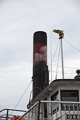 Image showing Steam boat at Lake George

