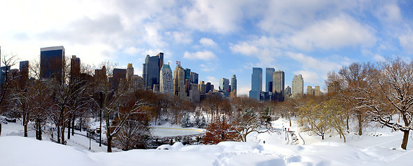 Image showing Manhattan. New York City skyline 